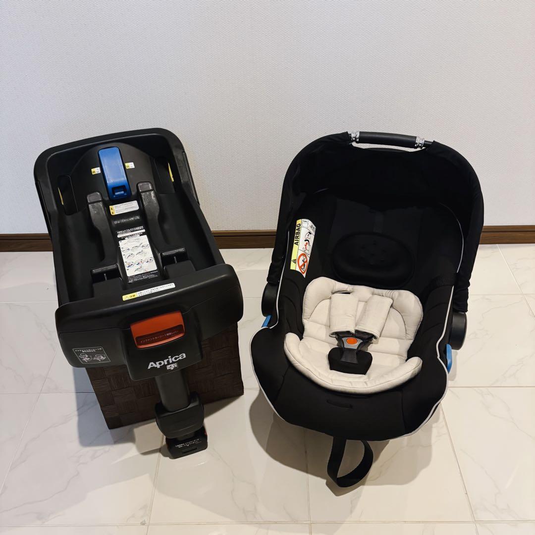 アップリカ　ベビーシート＆ベース　スムーヴTSインファント⭐︎ちーぼう