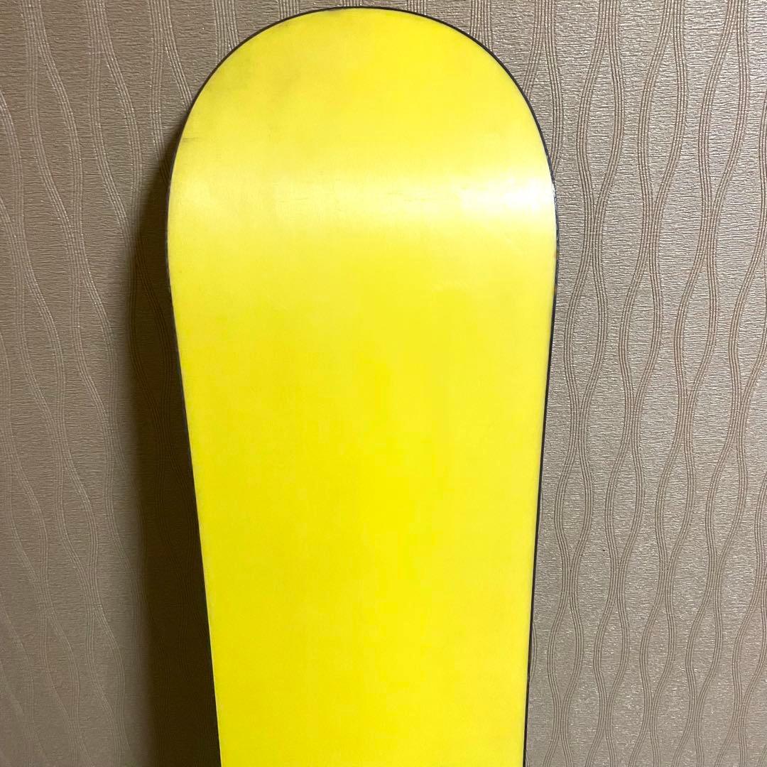 【早い者勝ち】 BE!POP スノーボード 150cm 黒×黄