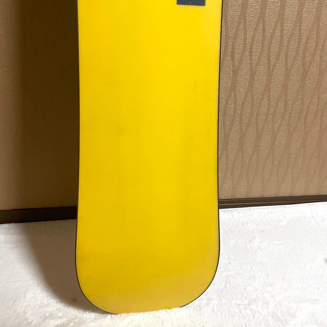 【早い者勝ち】 BE!POP スノーボード 150cm 黒×黄