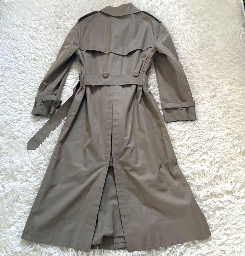 BURBERRYs バーバリー ノバチェック　ロングトレンチコート7AB2