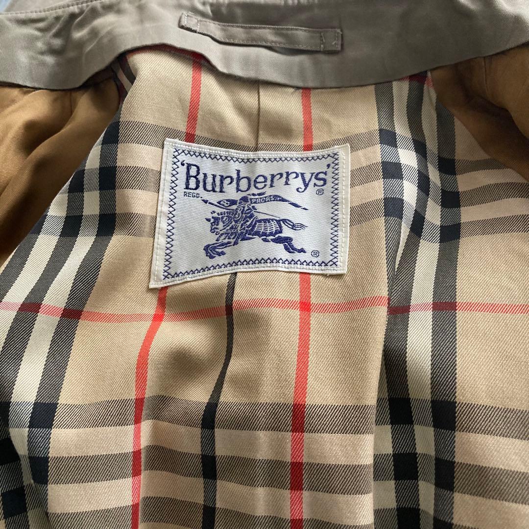 BURBERRYs バーバリー ノバチェック　ロングトレンチコート7AB2