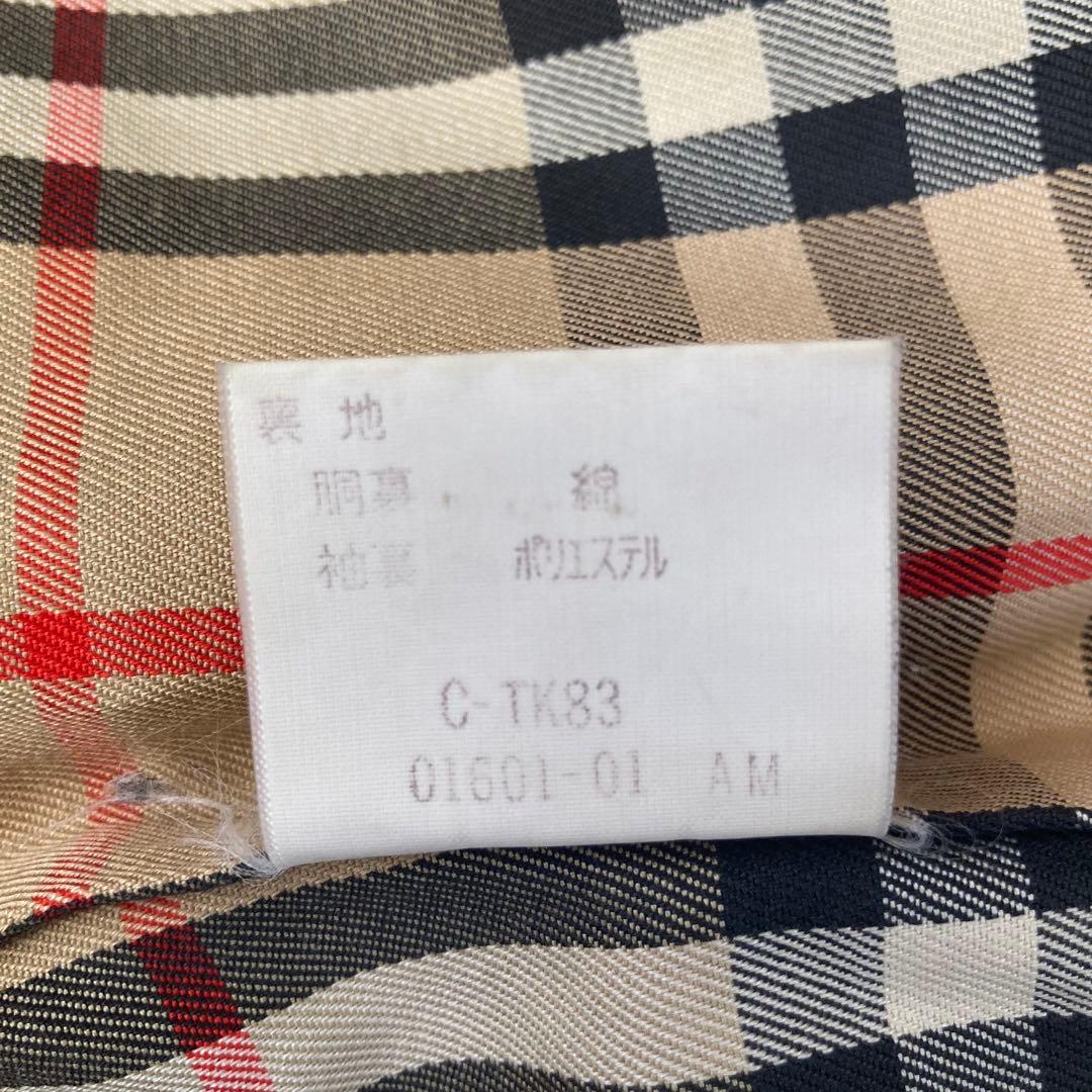BURBERRYs バーバリー ノバチェック　ロングトレンチコート7AB2