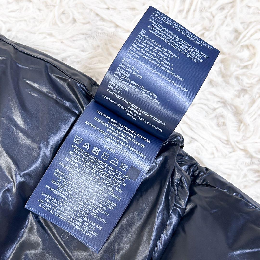 未使用✨HERNO ナイロンミニスカート 40 ネイビー ダウンスカート