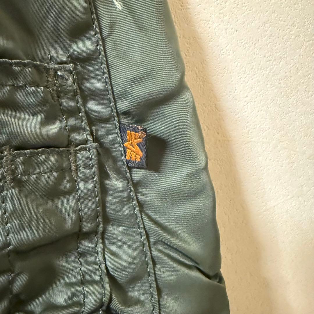 【90s USA製】 MA-1 ALPHA INDUSTRIES 三本線タグ