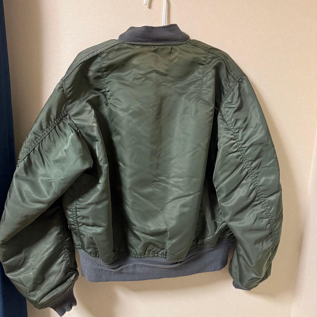 【90s USA製】 MA-1 ALPHA INDUSTRIES 三本線タグ