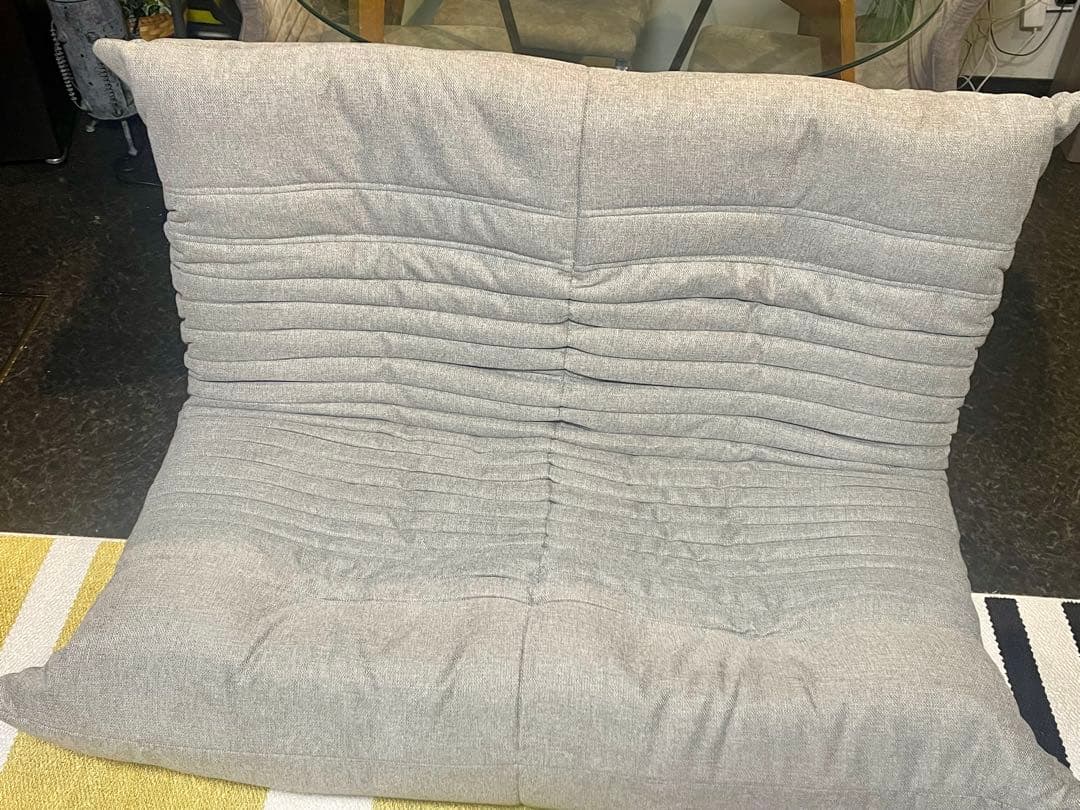 送料無料 リーンロゼ トーゴ 風 リプロダクト ２人がけ ソファ リクライニング