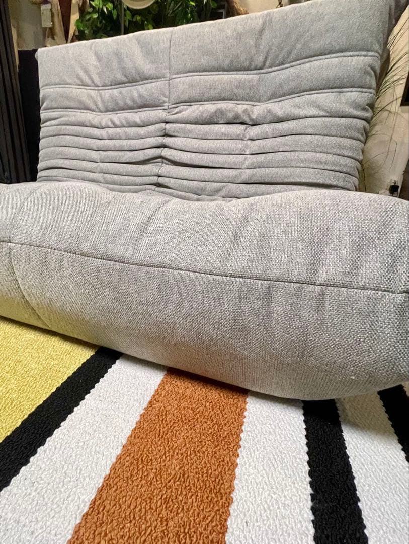 送料無料 リーンロゼ トーゴ 風 リプロダクト ２人がけ ソファ リクライニング