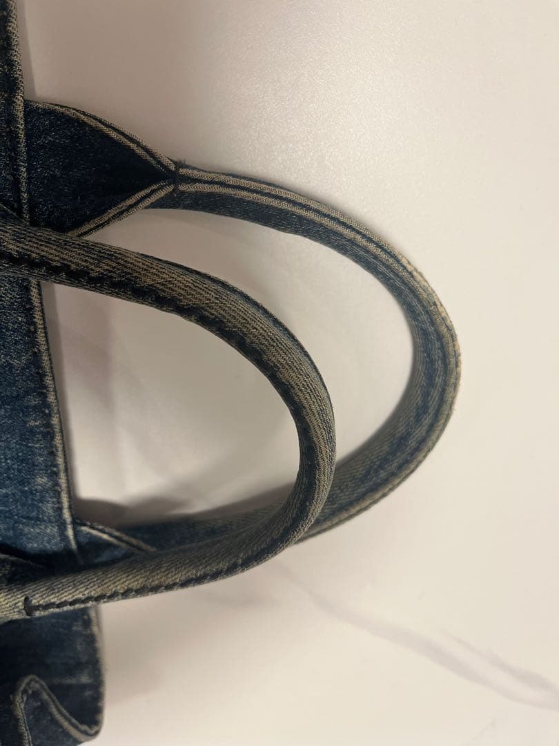 PRADA デニムバッグ　保証書付き　付属品あり