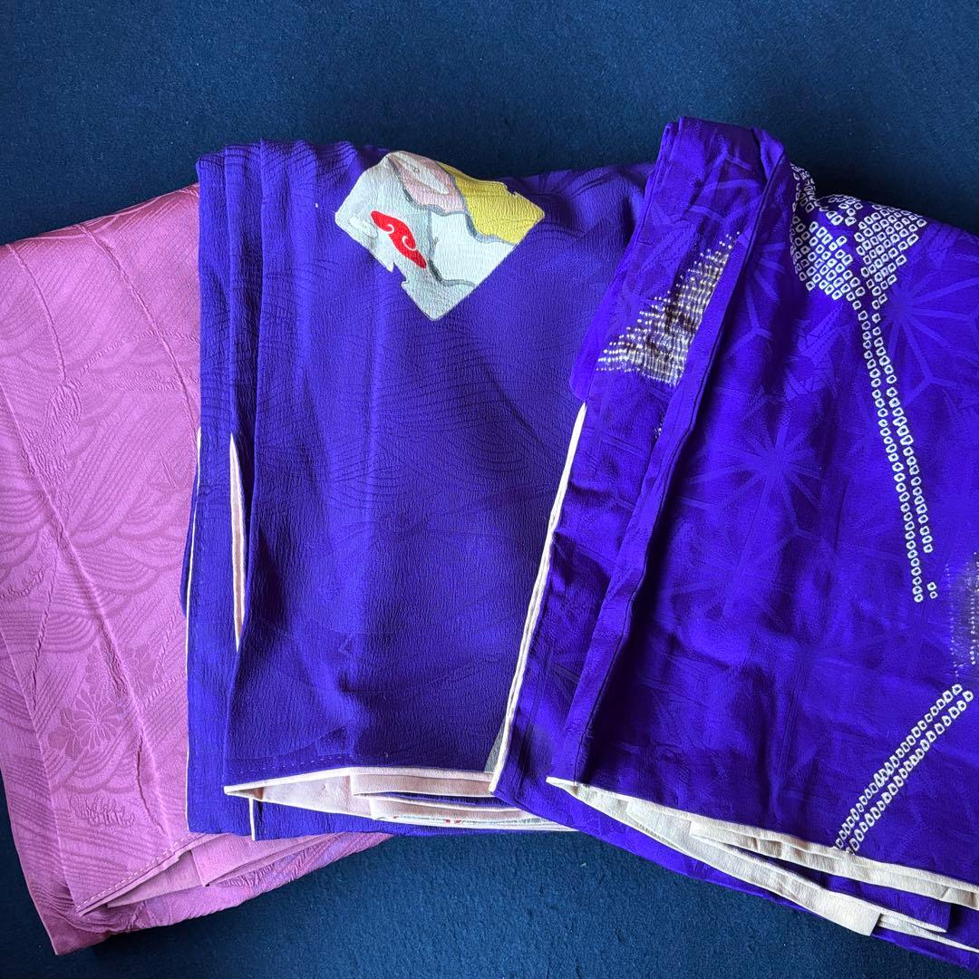 アンティーク着物22枚未仕立て1枚羽織4枚おまとめ売り材料正絹