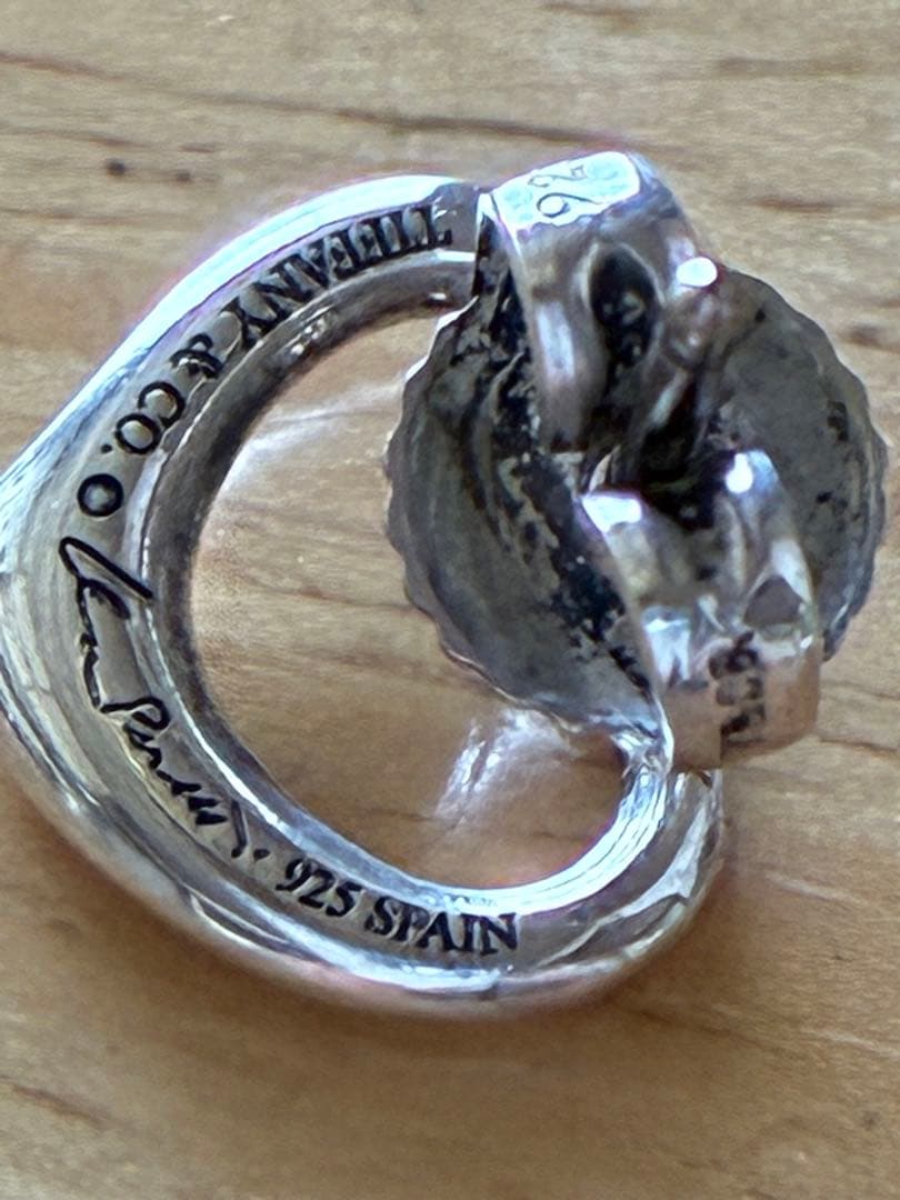 ティファニー　オープンハートピアス　925シルバー