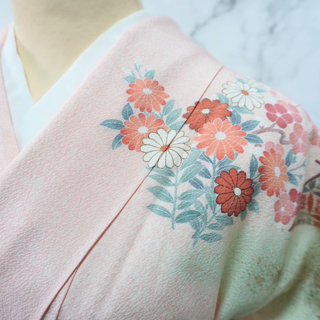 訪問着 フルセットa495 卒業式　入学式　お宮参り　七五三　結婚式