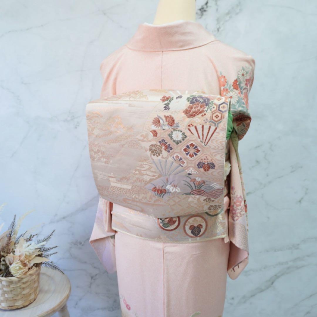 訪問着 フルセットa495 卒業式　入学式　お宮参り　七五三　結婚式