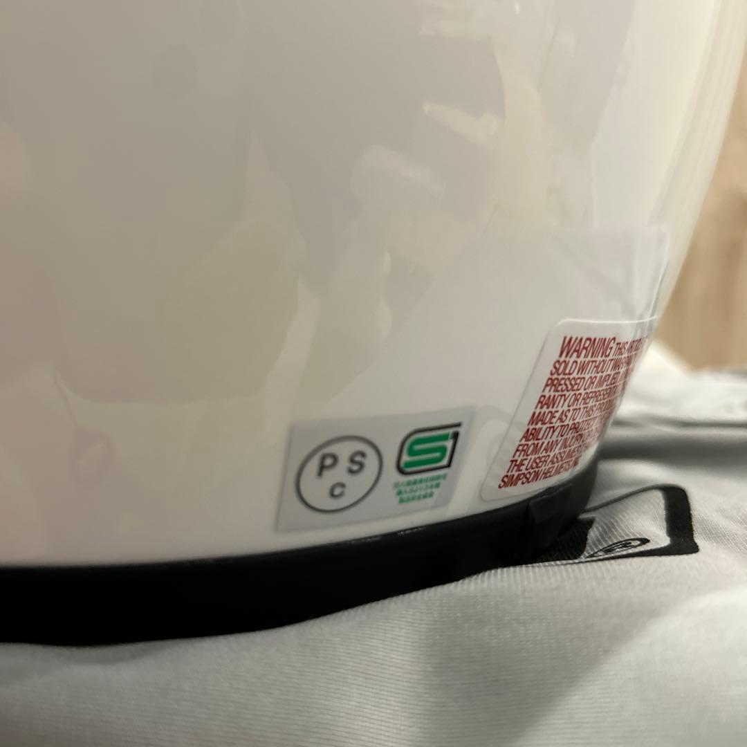 SIMPSON SB15 XL未使用品✨KeePer施工済✨スモークシールド付