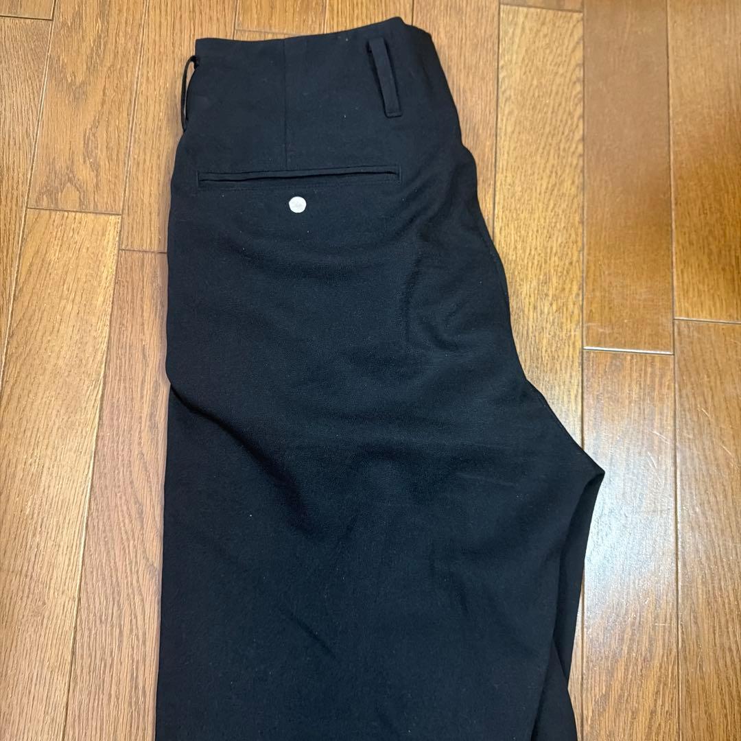 kaiko wide slacks BLACK 定価24000円