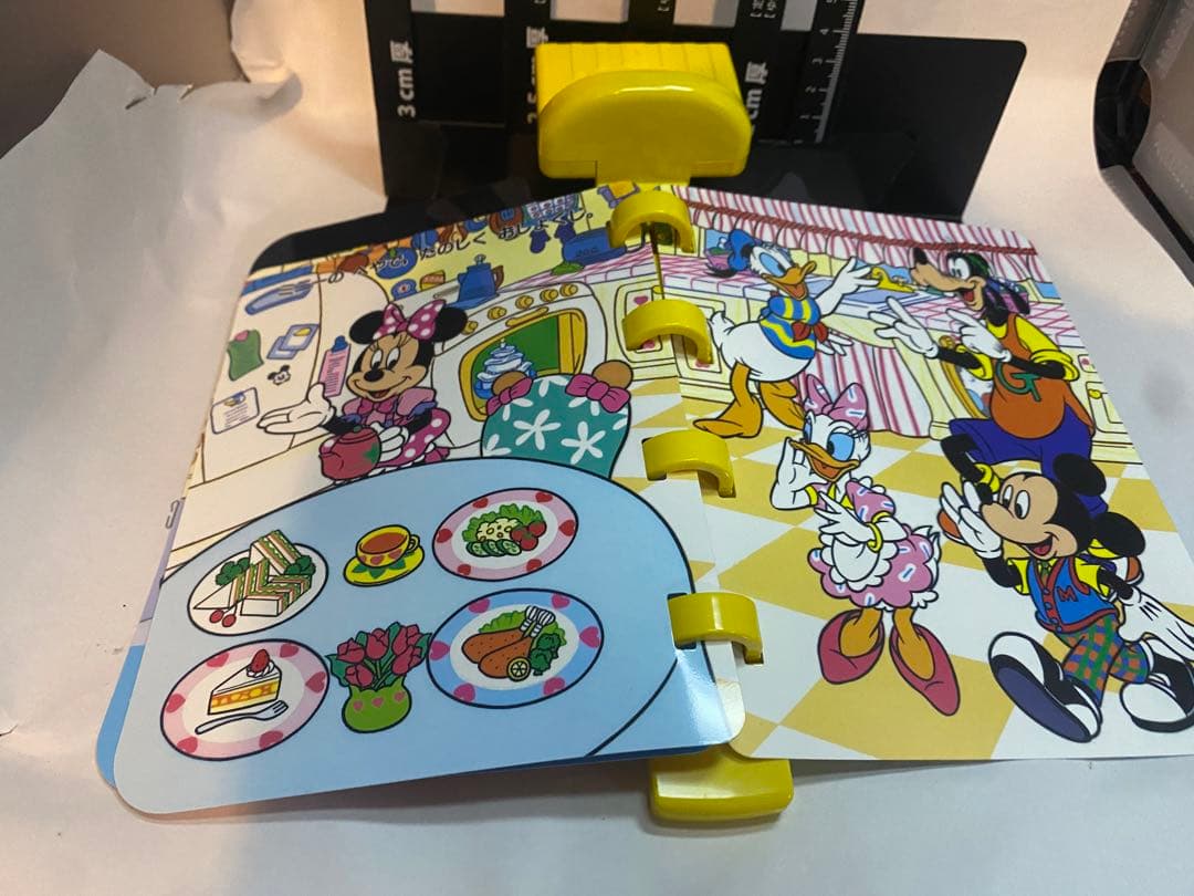 新品未使用★さわってピコ ミッキーなかよしトゥーンタウン もののなまえと音★美品