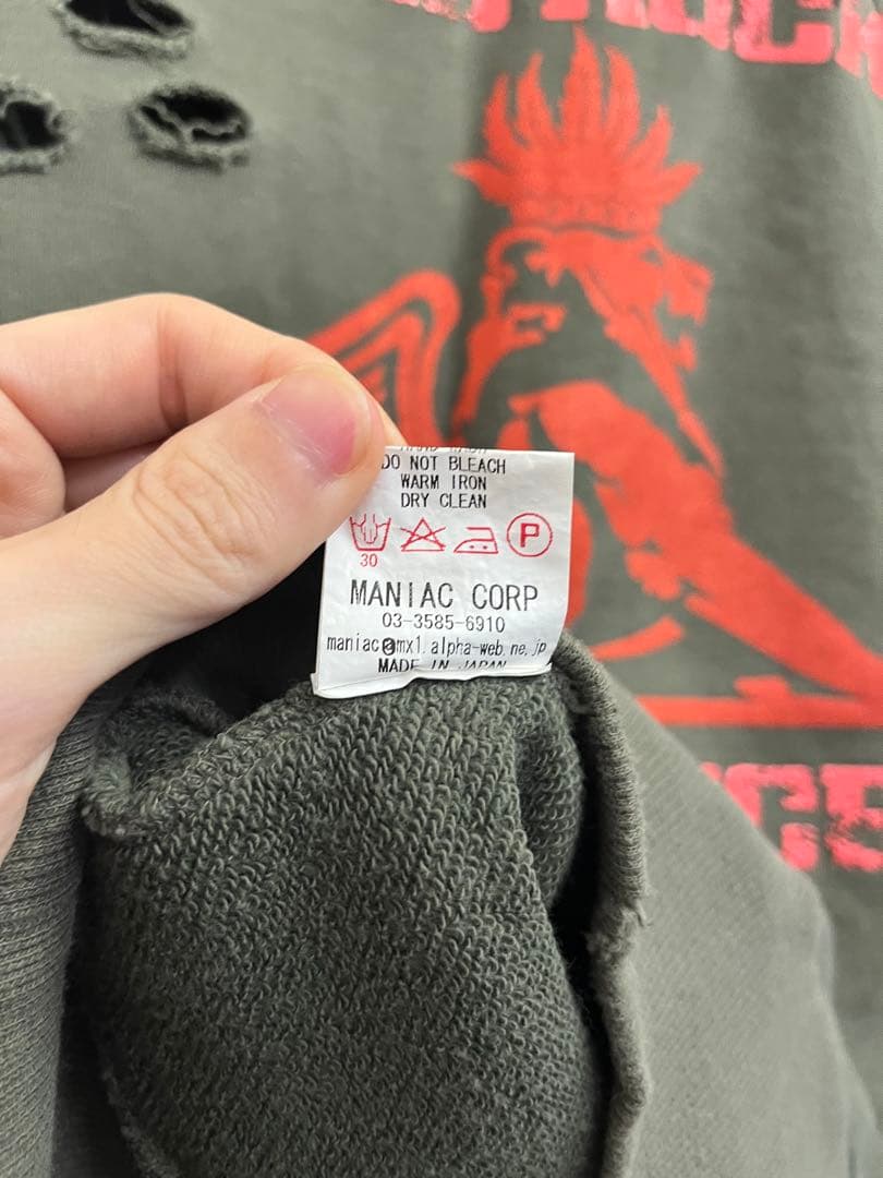 LGB DREAD ROCKS パーカー オリーブグリーン