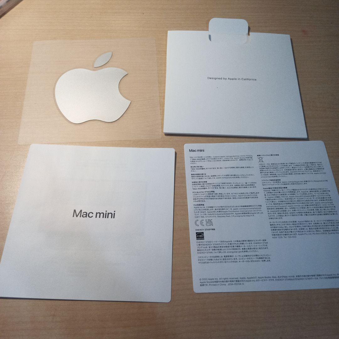 Mac mini M2 ＋ L型ケーブル