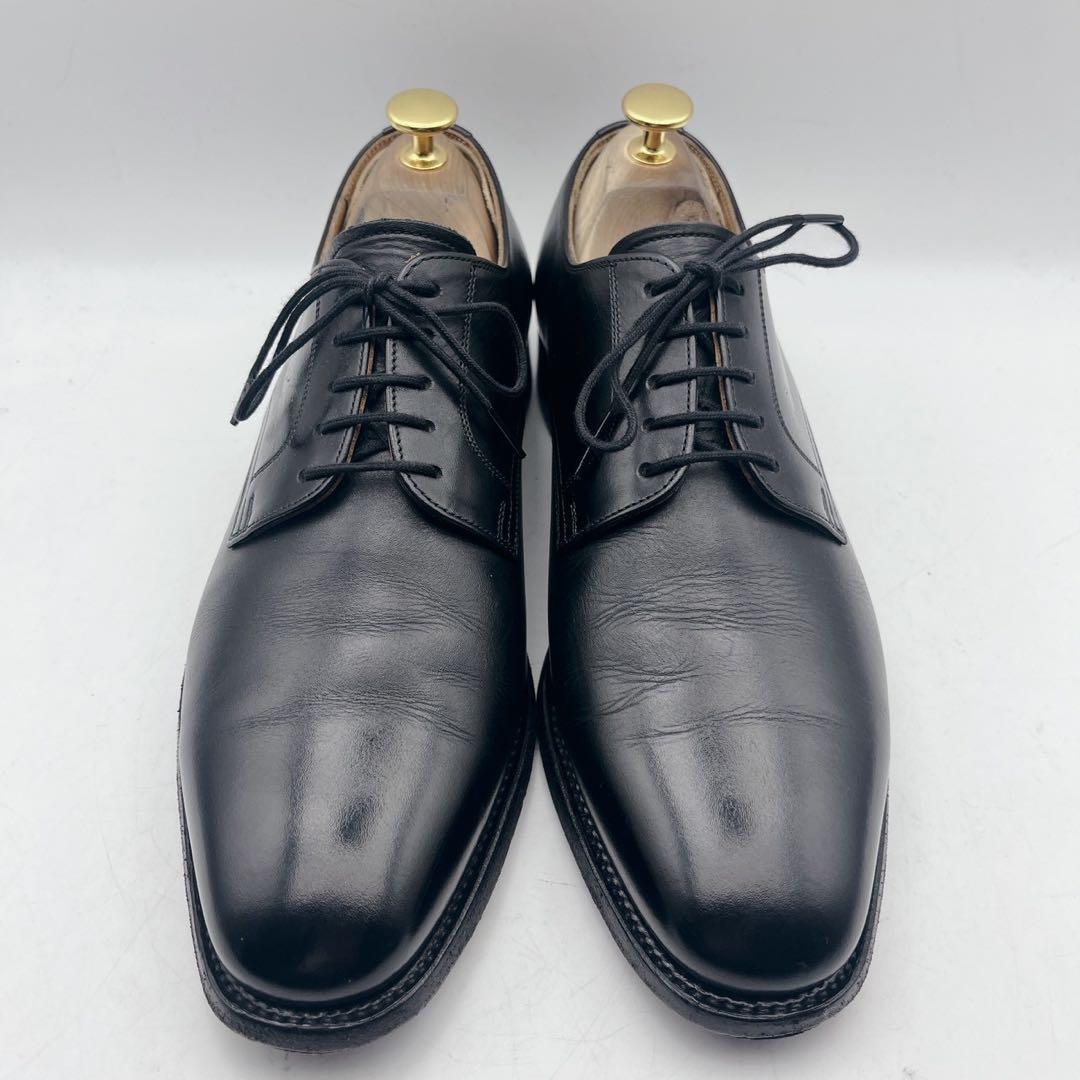 美品✨スコッチグレイン プレーントゥ アシュランス 3524 グッドイヤー 黒