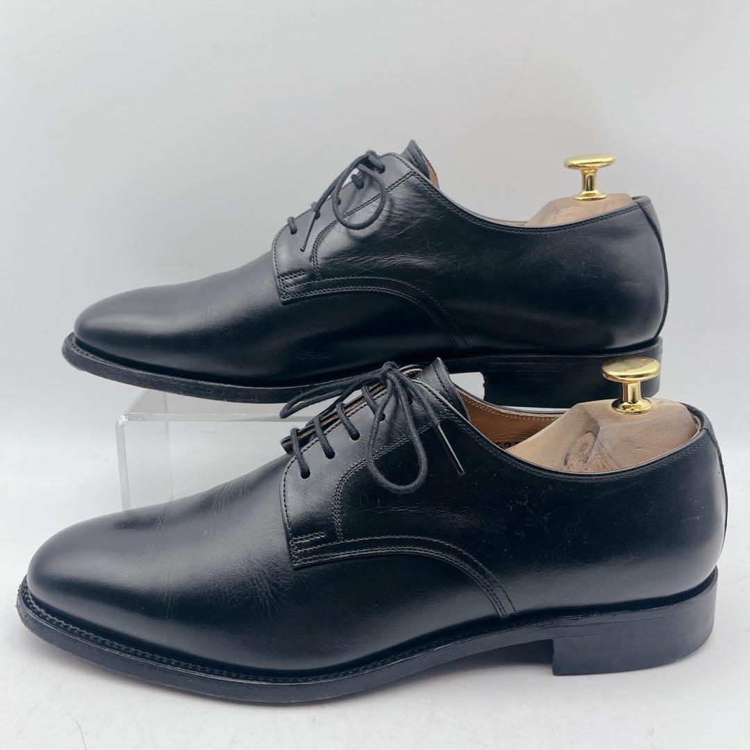 美品✨スコッチグレイン プレーントゥ アシュランス 3524 グッドイヤー 黒