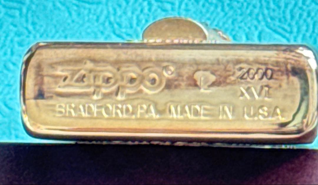 【未使用】2002年FIFAワールドカップ大会　ブラジル優勝記念ZIPPO