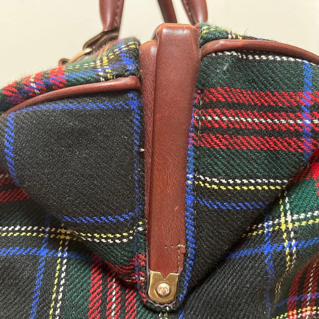 【超希少】吉田カバン ポーター タータンチェック ボストンバッグ 初期タグ