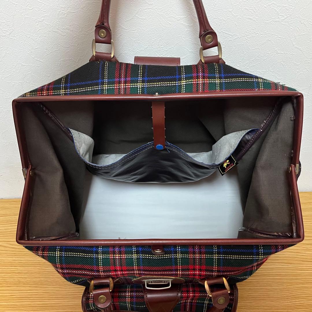 【超希少】吉田カバン ポーター タータンチェック ボストンバッグ 初期タグ
