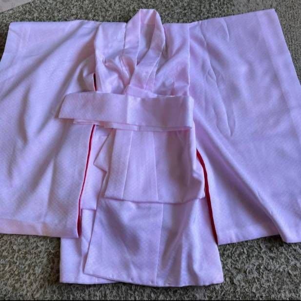 ※商品欄説明必読※　七五三 着物セット 水色 花柄