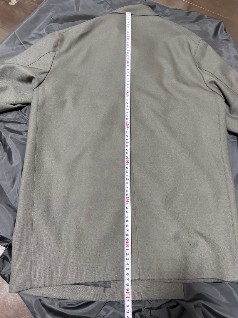 ダークグレー ダブルブレスト テーラードジャケット スティーブン アラン