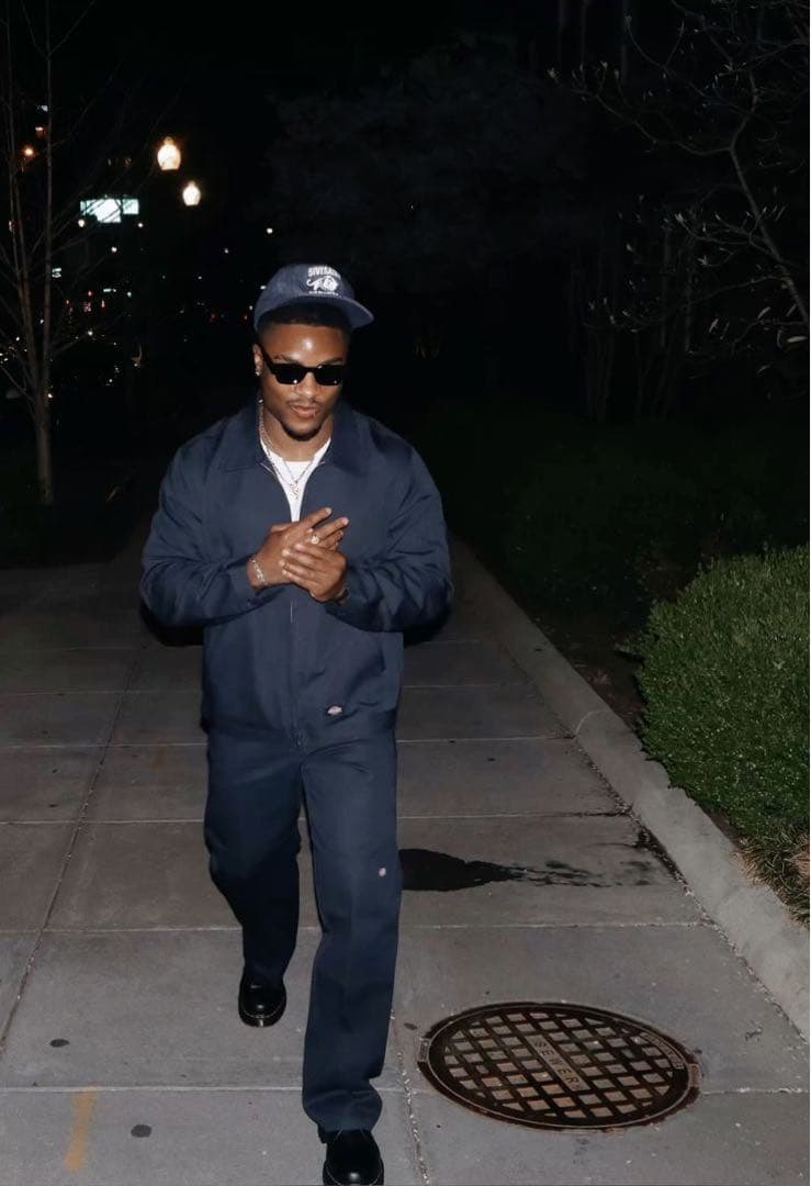 90s Dickies 874 USA製 紺 ネイビー 34×30 アメカジ