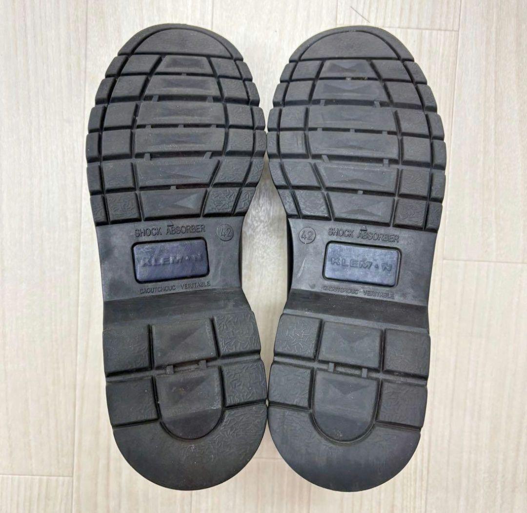 美品 クレマン パドロール パドレ ブラック チロリアンシューズ 27cm