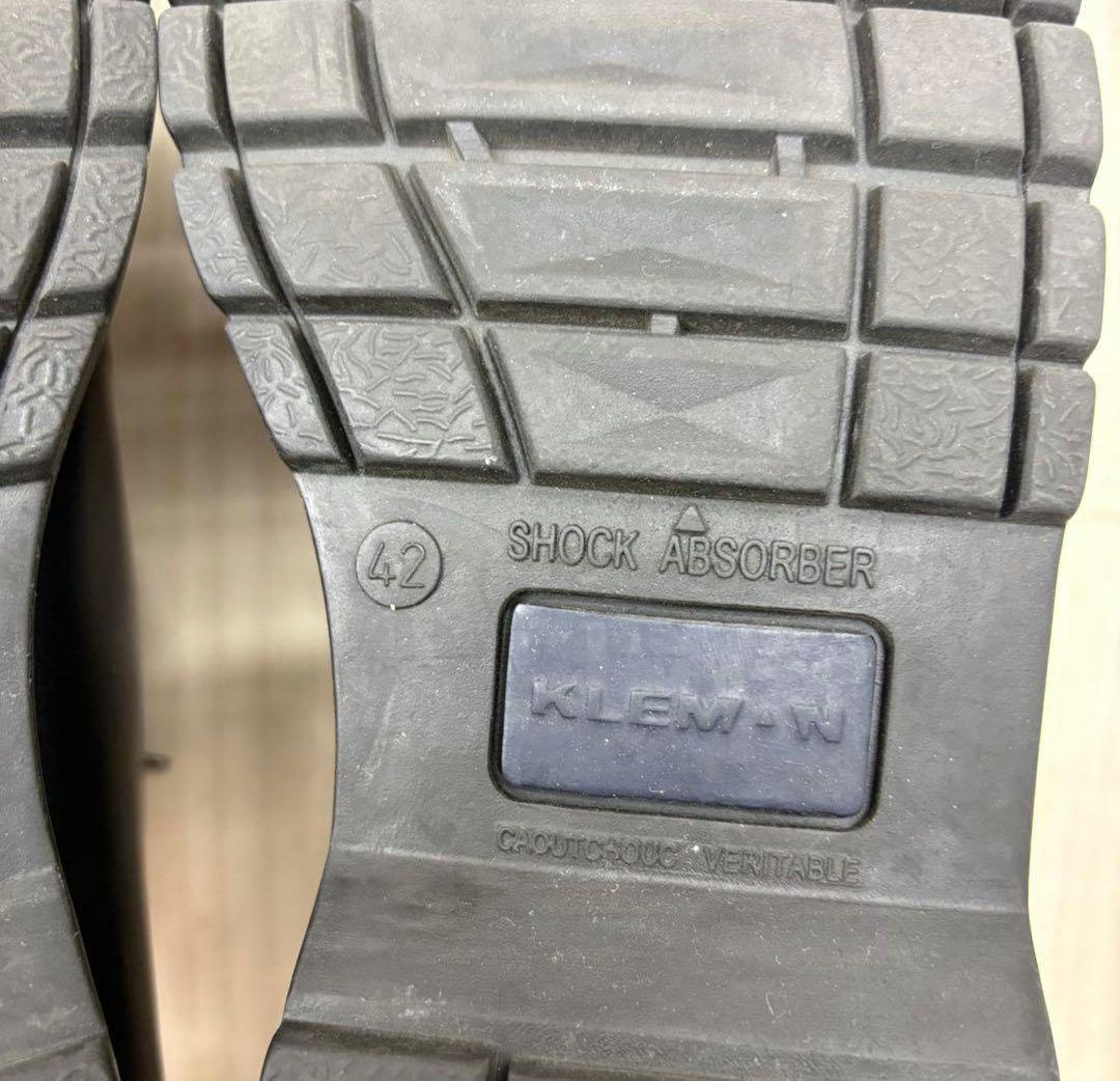 美品 クレマン パドロール パドレ ブラック チロリアンシューズ 27cm