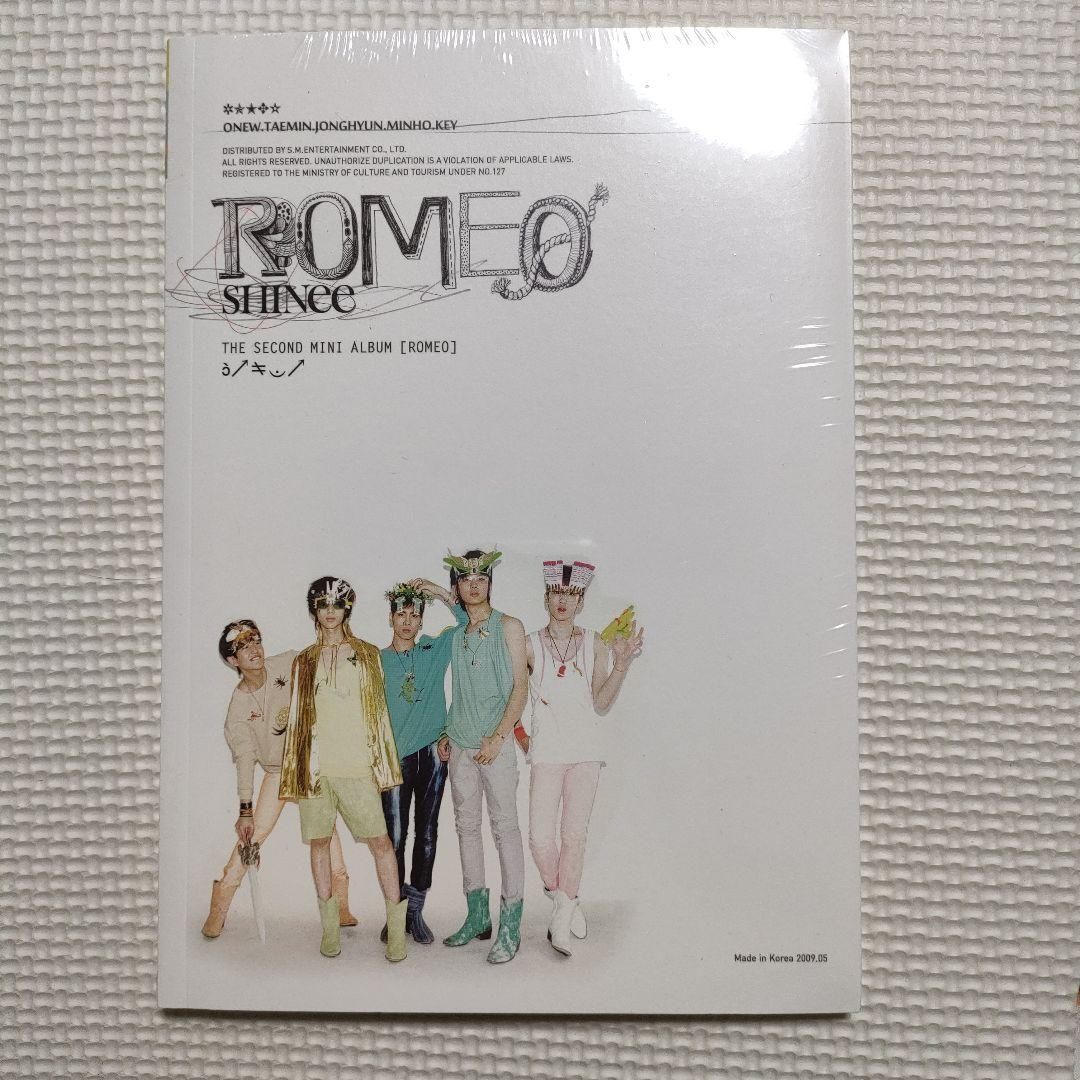 新品未開封 ◆ SHINee 【 ROMEO 】 韓国盤CD オニュver
