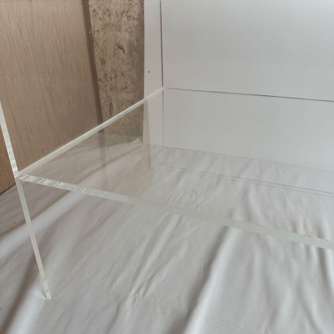 アクリル ローテーブル クリア ミッドセンチュリー スペースエイジ