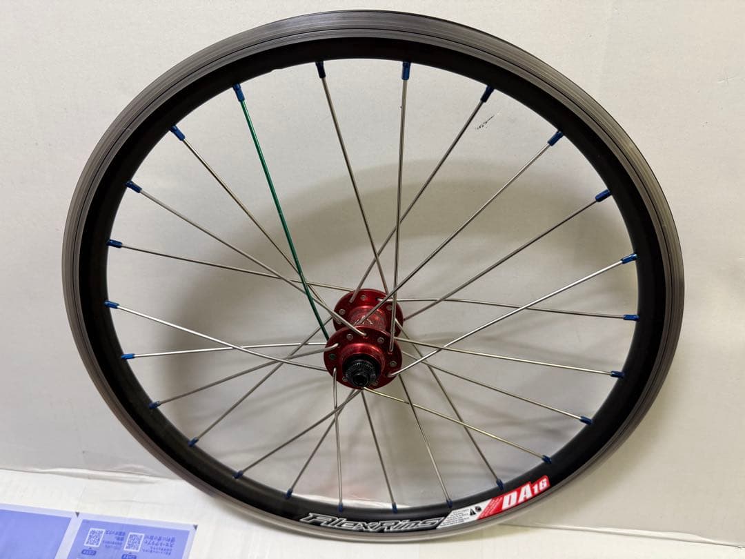 アレックスリムズ 16インチ349ミニベロ用フロントホイール