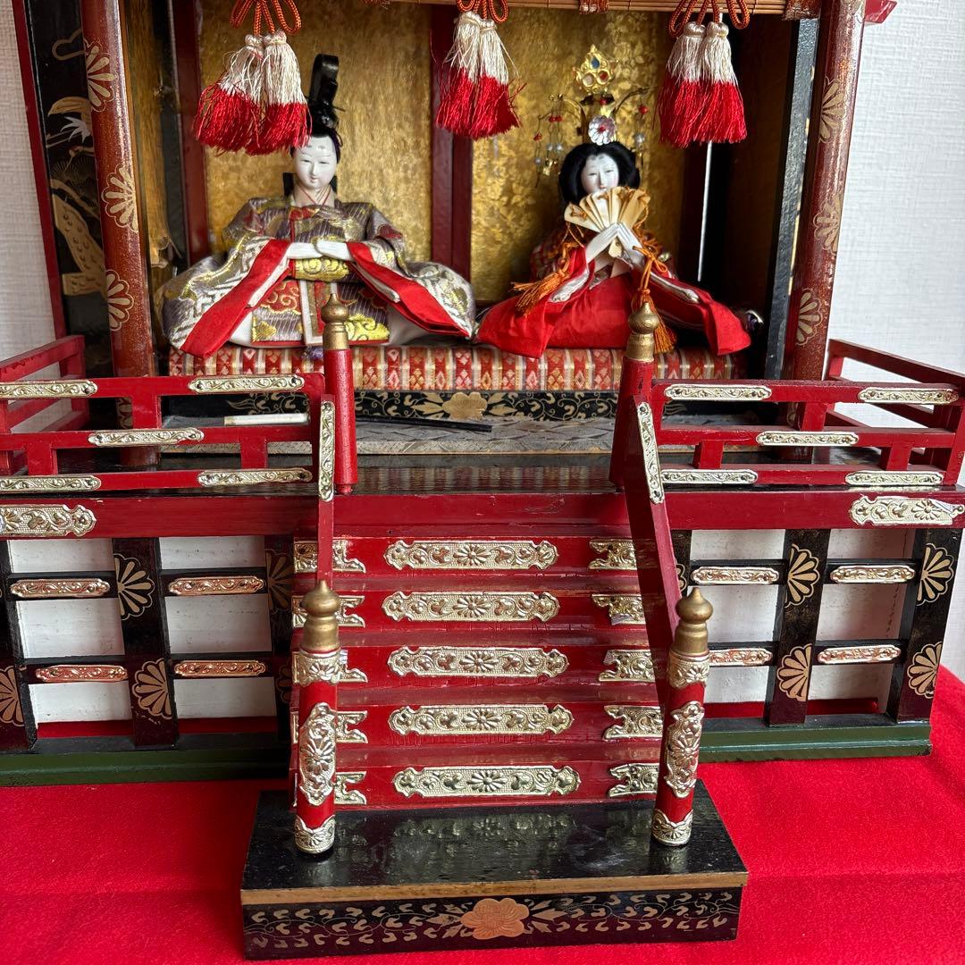 御殿飾り雛人形　最終お値下げです。