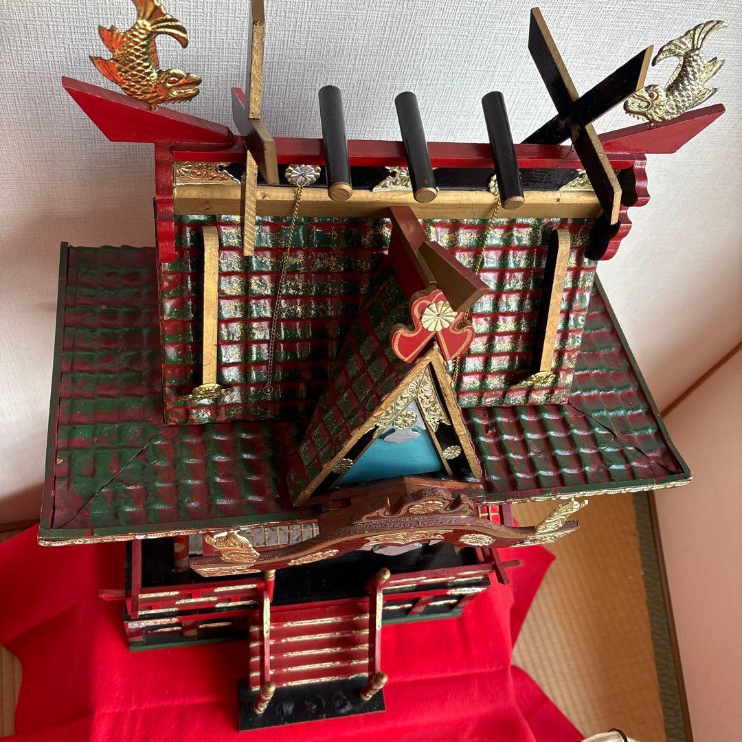 御殿飾り雛人形　最終お値下げです。