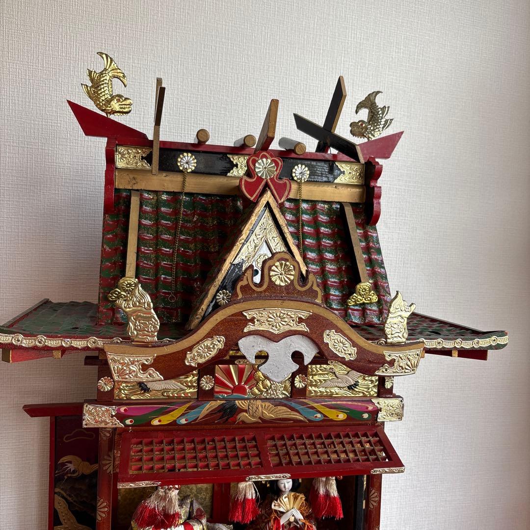 御殿飾り雛人形　最終お値下げです。