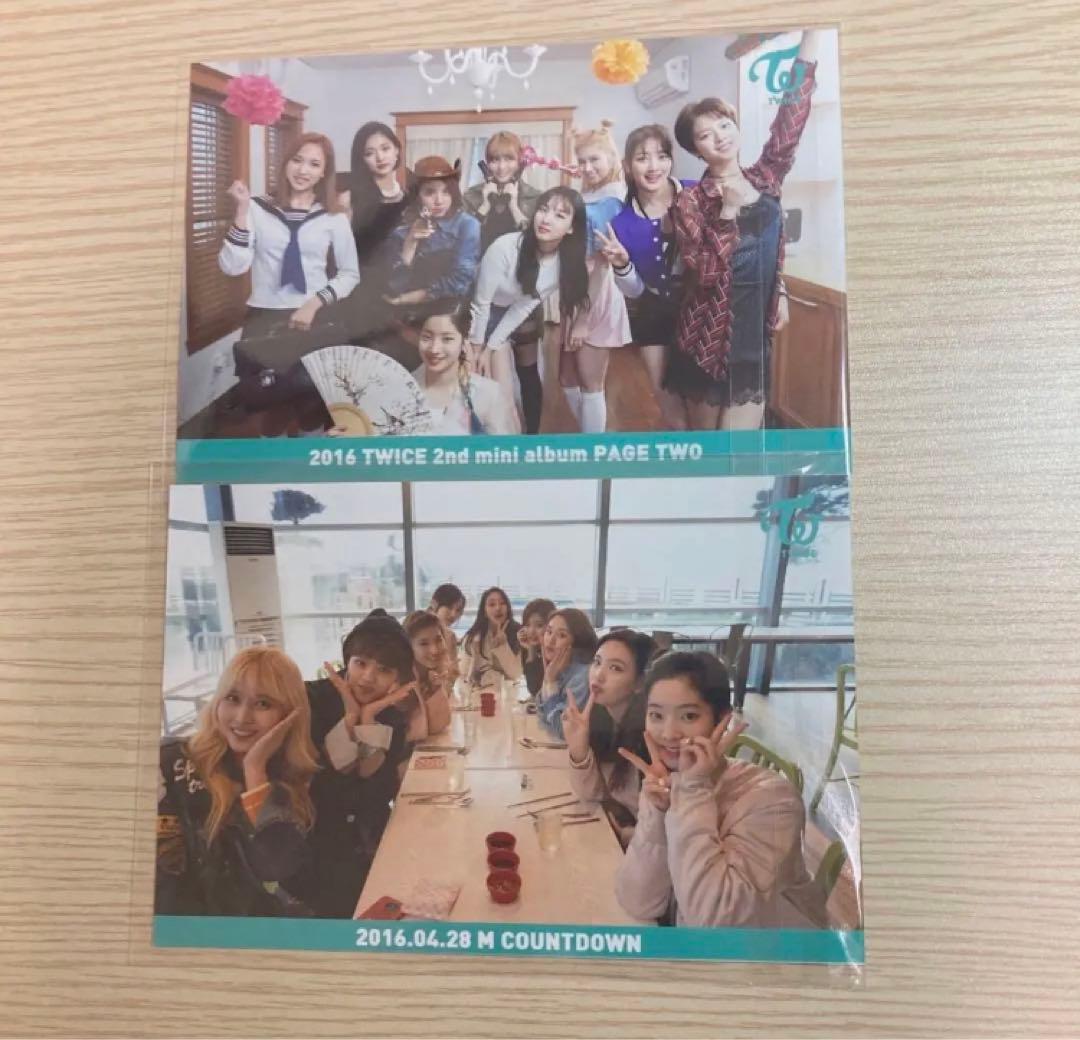 TWICE PAGE TWO サノク オール ポストカード レア