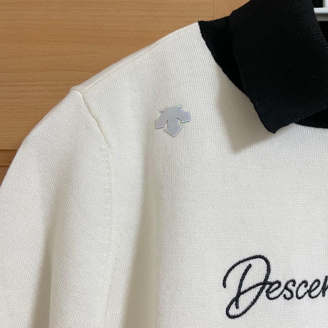 新品♡DESCENTE デサントゴルフ　ニットセーター　リュクス　クリスタル
