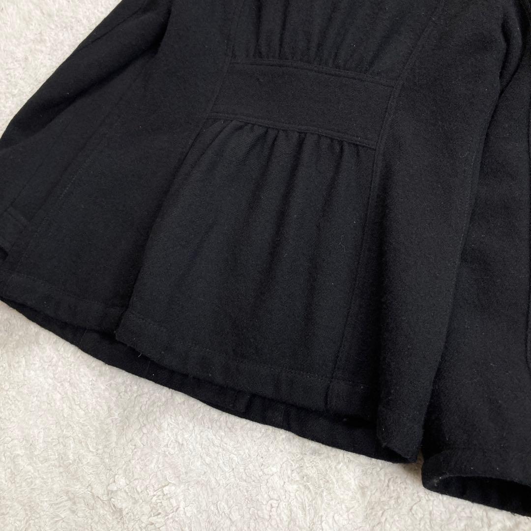 BURBERRY BLUE LABEL　ナポレオンジャケット　ノバチェック　黒