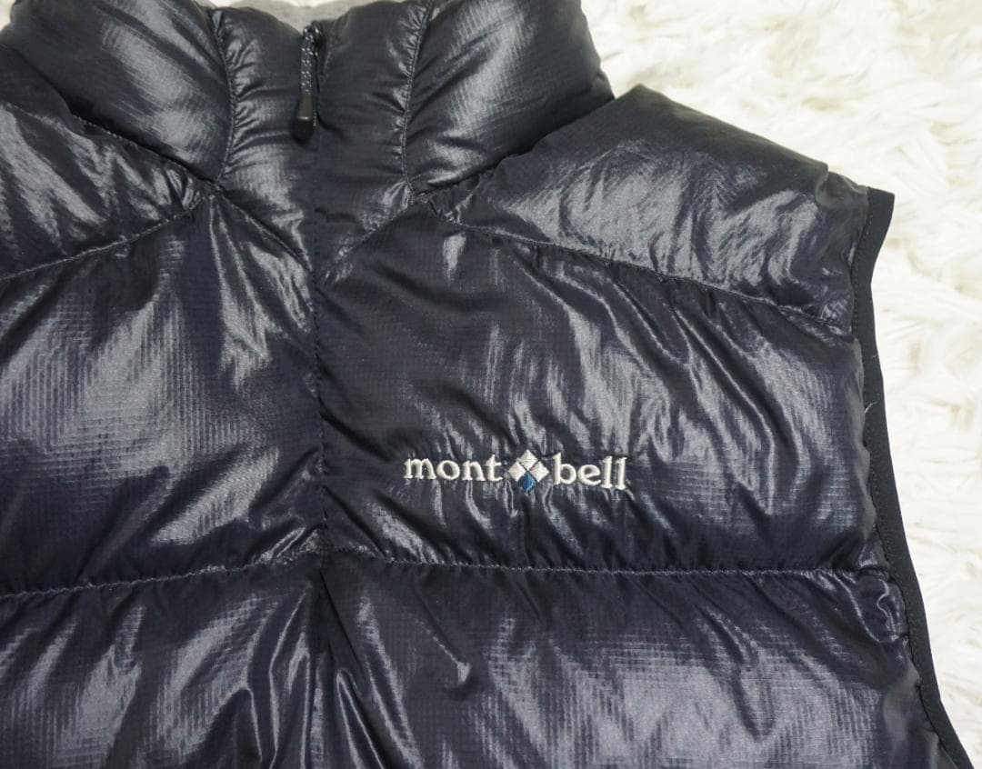 モンベル　ライトアルパイン ダウンベスト　黒