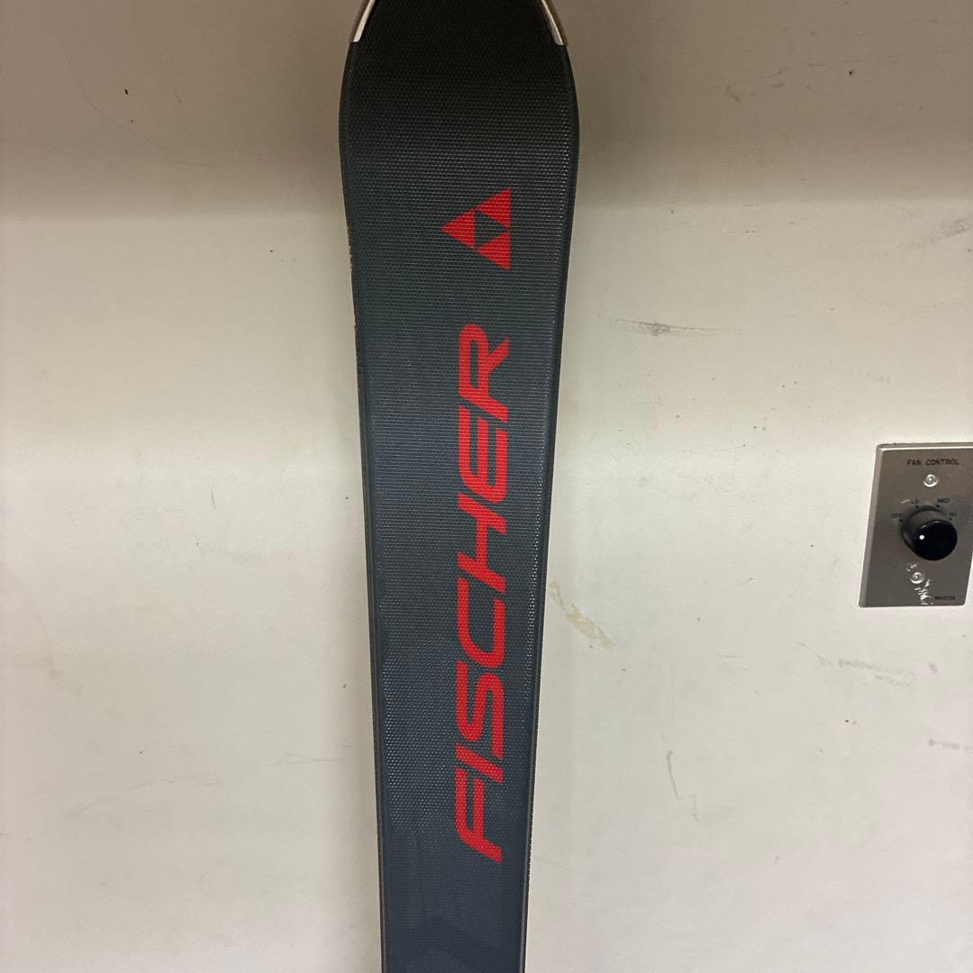 Fisher FIRE 165cm スキー板 ビンディング付 初・中級 軽量