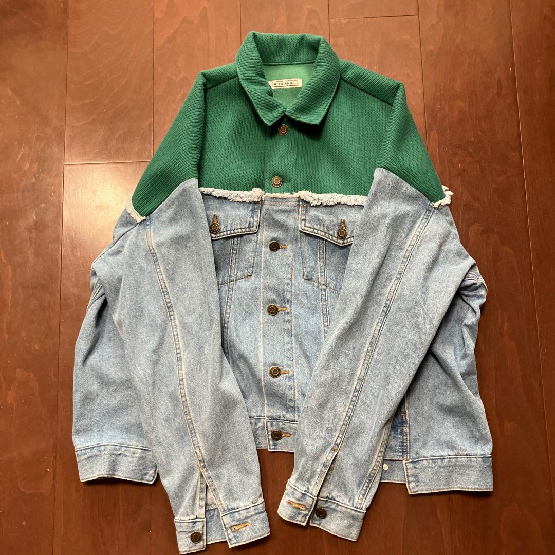 新品ニコアンド[MODE NORM CORE]リメイク風モンスターGジャン