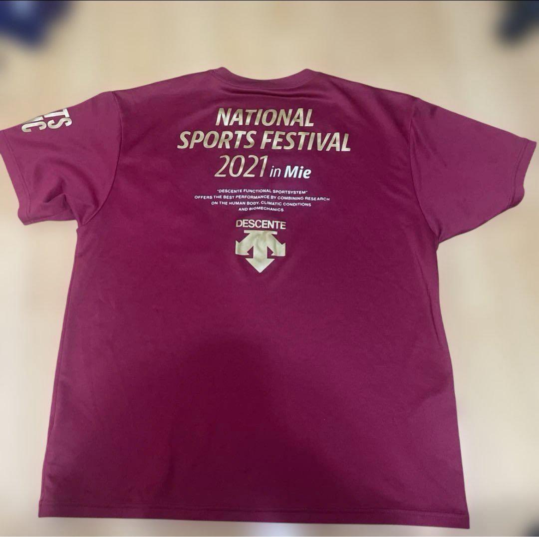 2021年国体Tシャツ DESCENTE