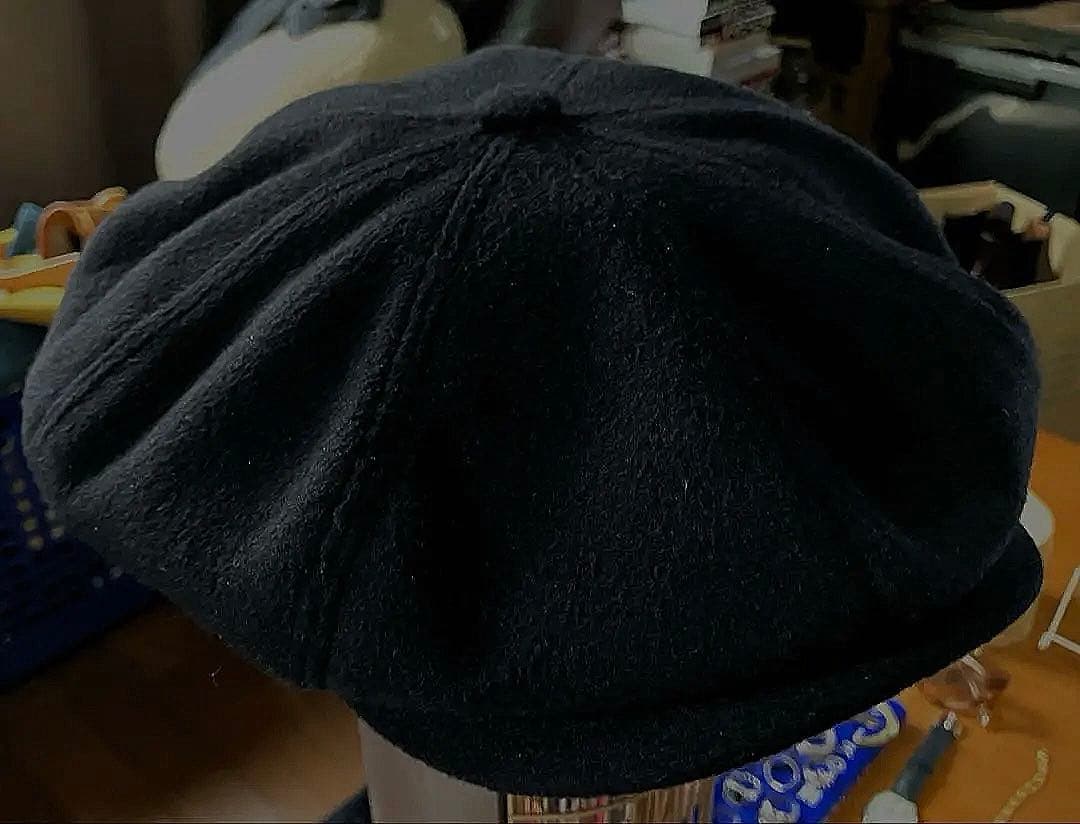 名門MARONE カシミア100% キャスケット イタリア製 未使用 マローネ