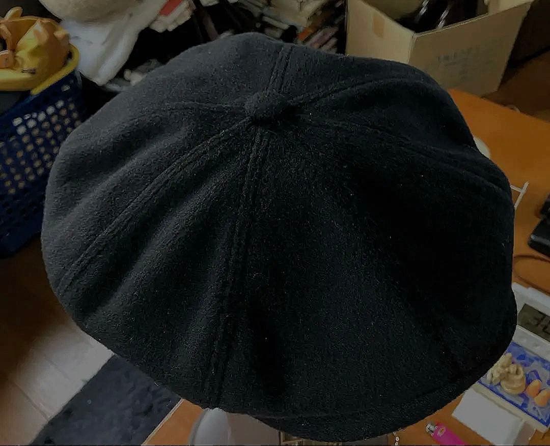 名門MARONE カシミア100% キャスケット イタリア製 未使用 マローネ