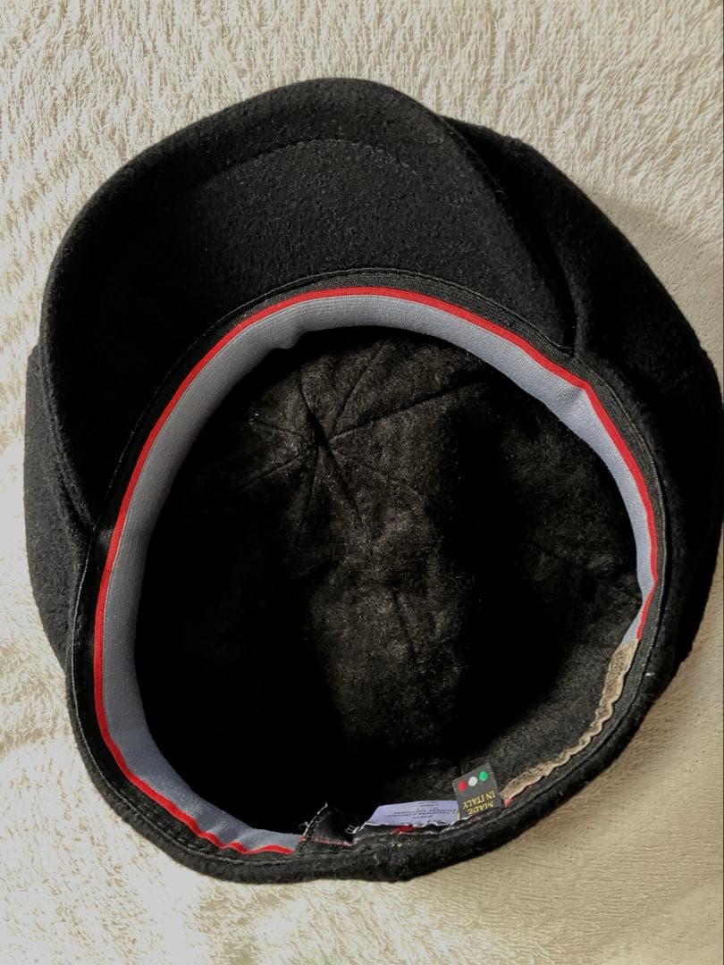 名門MARONE カシミア100% キャスケット イタリア製 未使用 マローネ