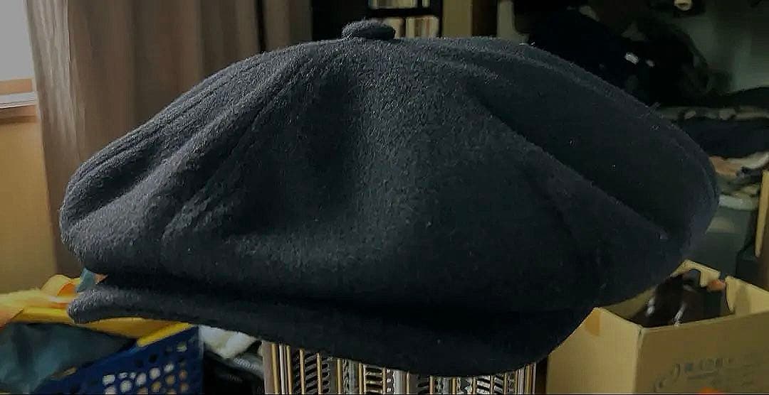 名門MARONE カシミア100% キャスケット イタリア製 未使用 マローネ