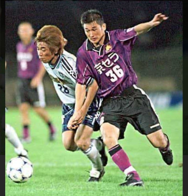 1999年　京都パープルサンガ　三浦知良　36番　正規品　当時物　美品