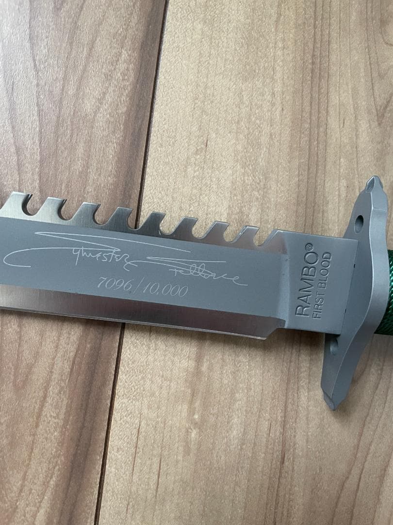 RAMBO ランボー Ⅰ Ⅱ Ⅲ 公式レプリカナイフ シリアルナンバー セット